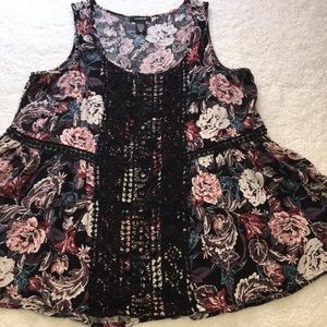 Torrid floral tunic